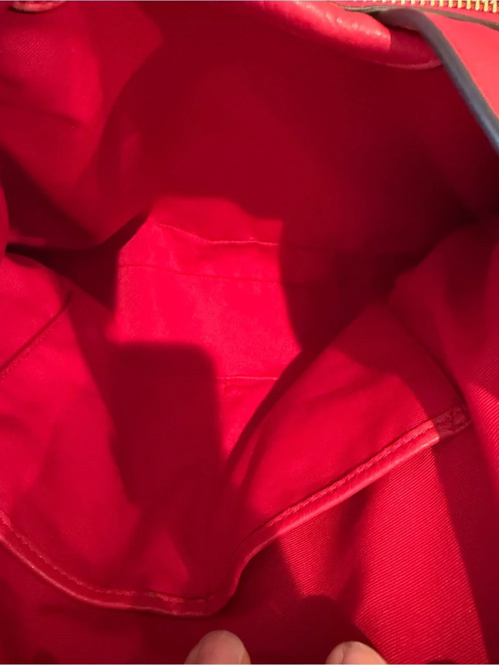 Coach pebbled leather bag